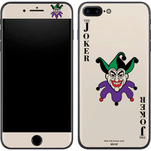 DC Comics The Joker Calling Card iPhone 8 Plus Skin